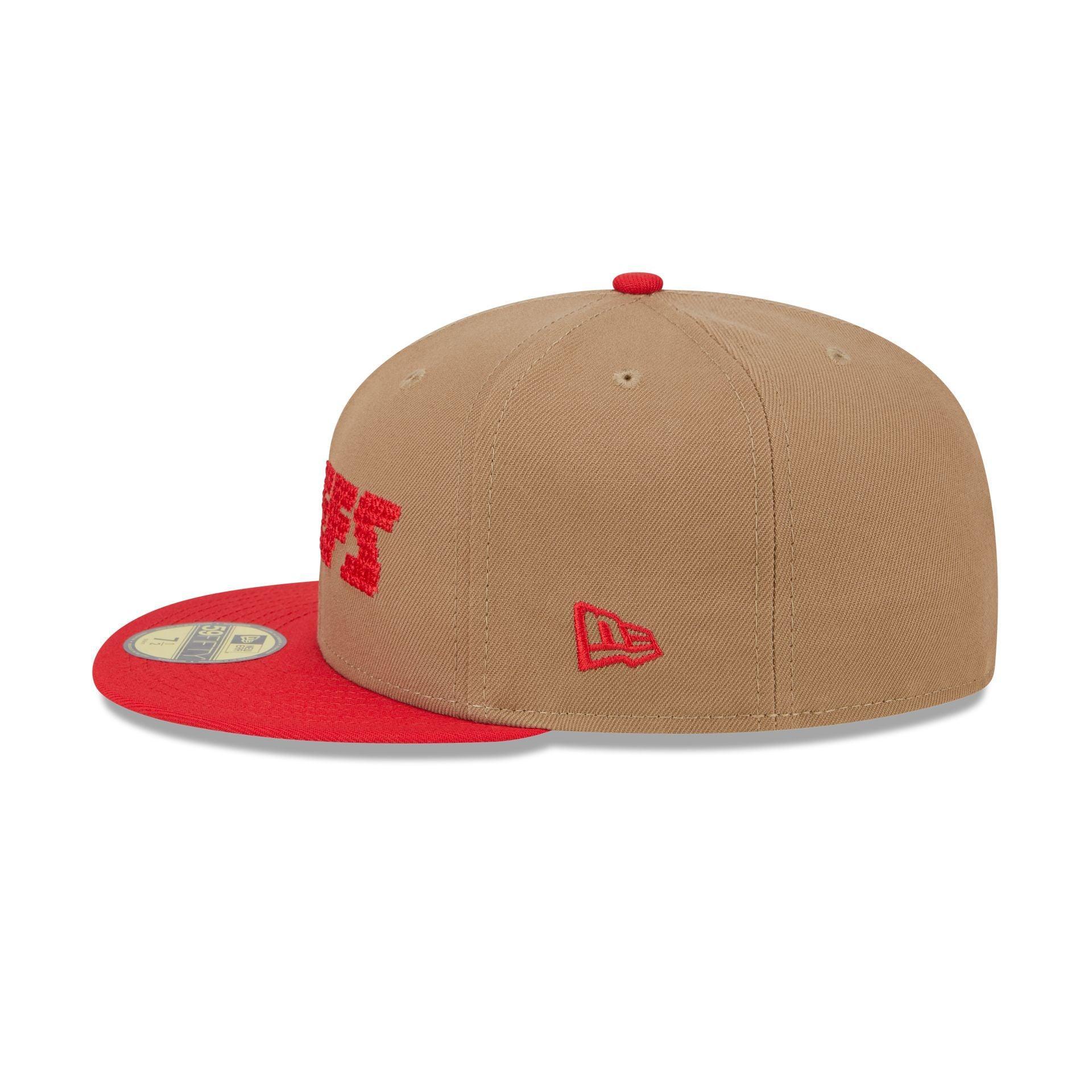 Kansas City Chiefs Panama Tan 9FIFTY Snapback Hat Male Product Image