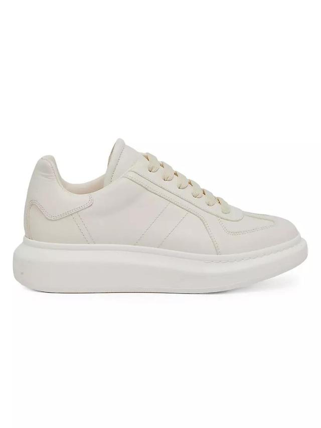 Leather Platform Sneakers Product Image