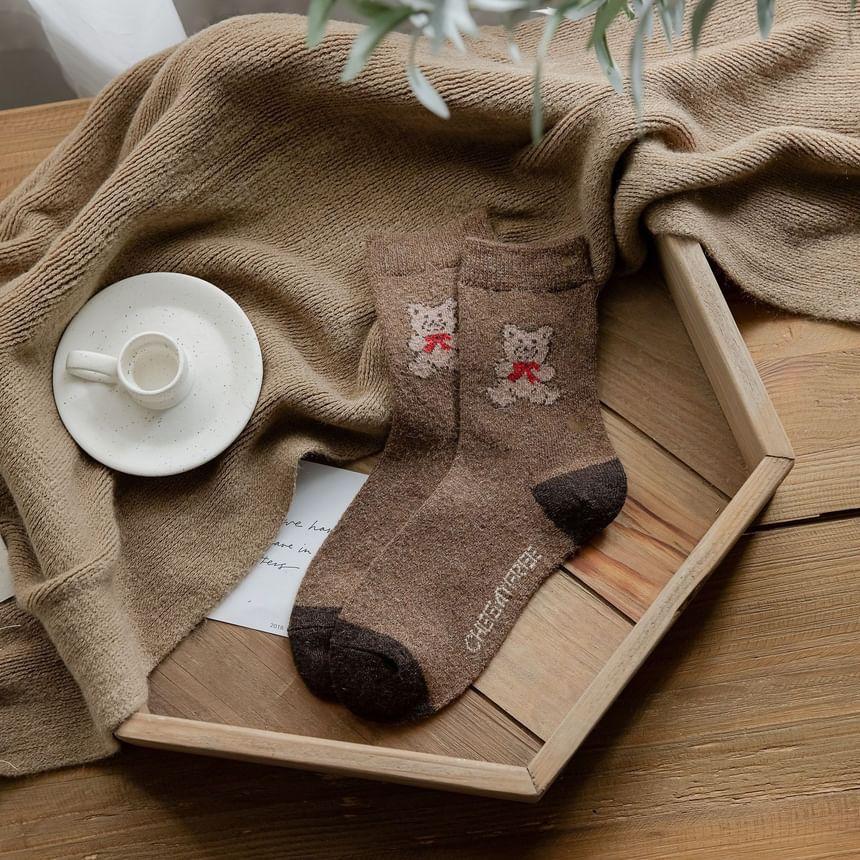 Woolen Blend Socks Product Image