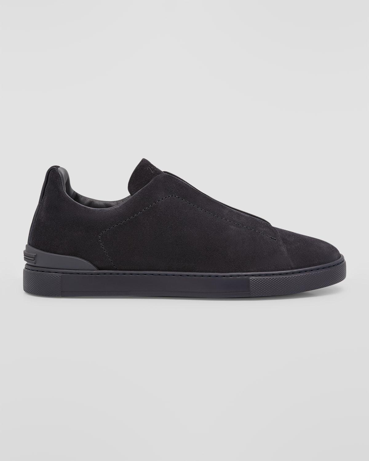 ZEGNA Triple Strap Slip-On Sneaker Product Image