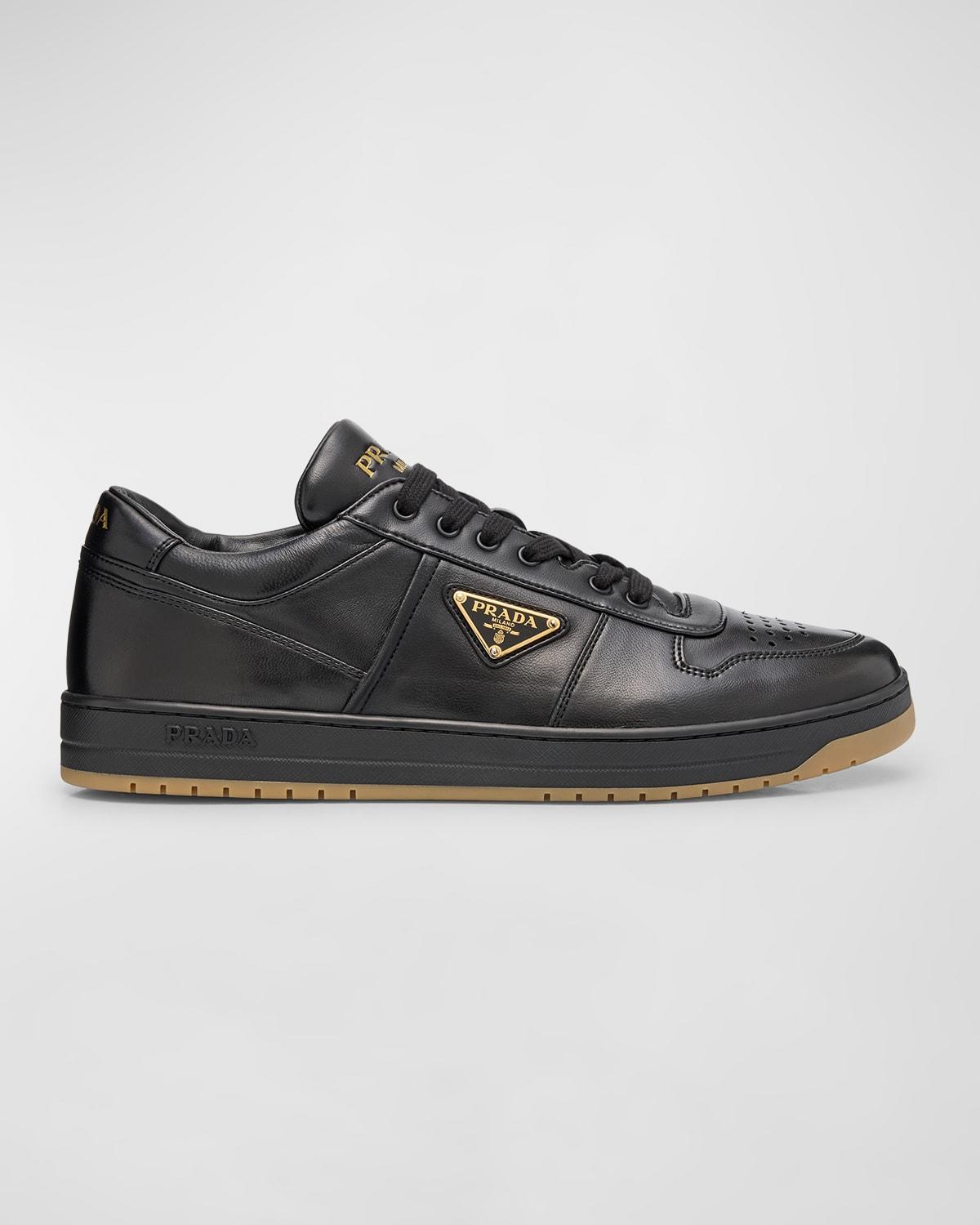 Mens Downtown Napa Leather Low-Top Sneakers Product Image