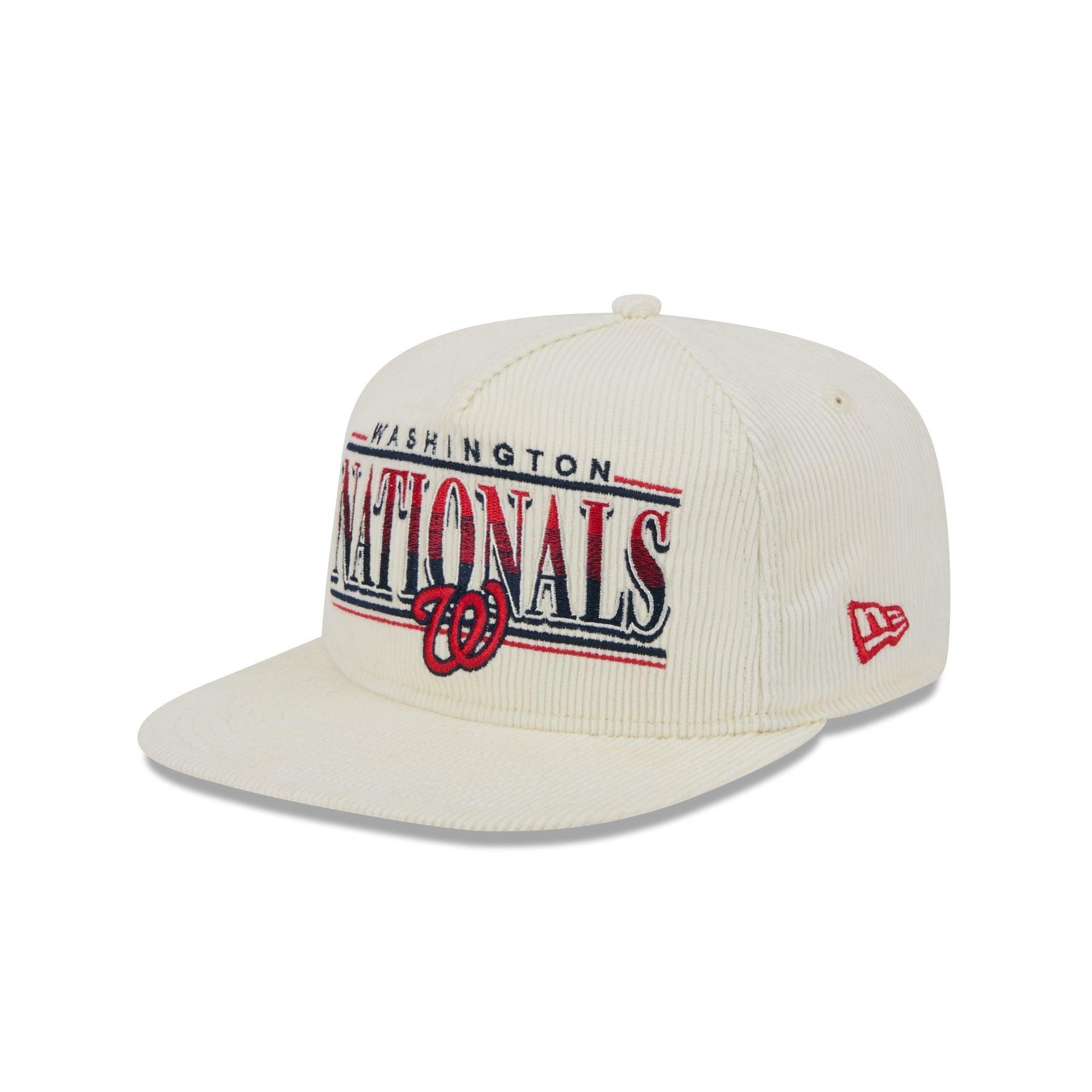 Washington Nationals Throwback Corduroy Golfer Hat Male Product Image