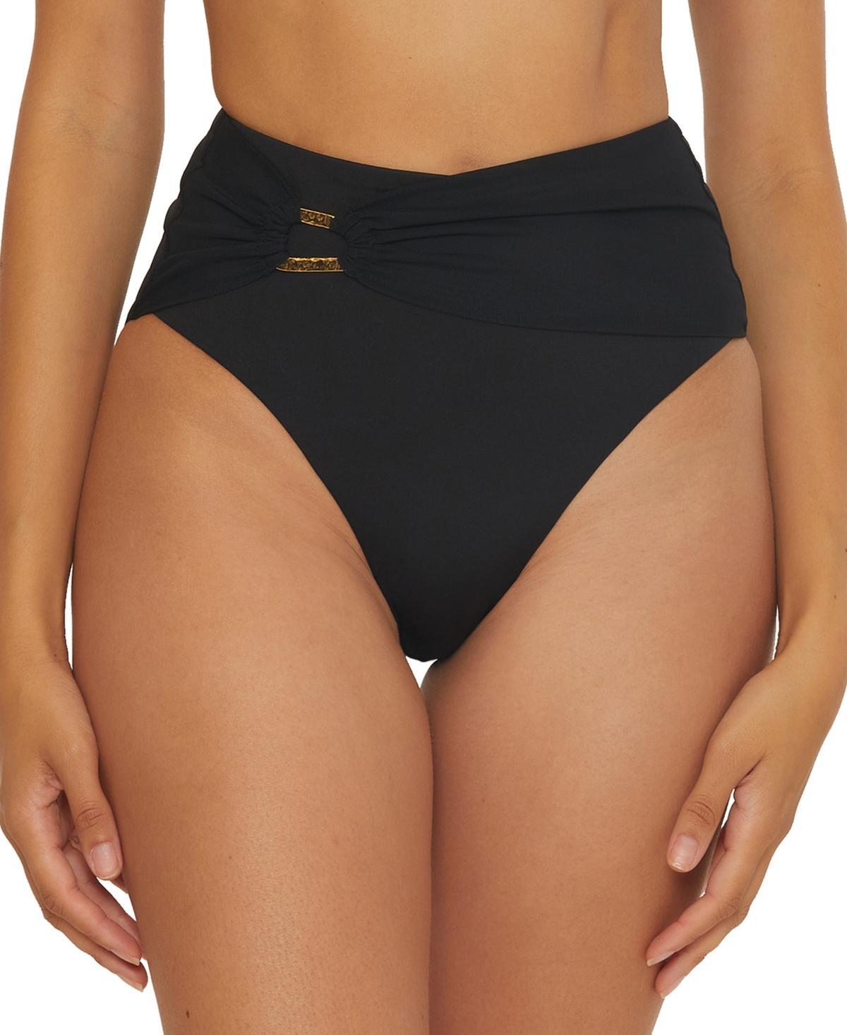 Womens Monaco High Waist Bikini Bottom Product Image