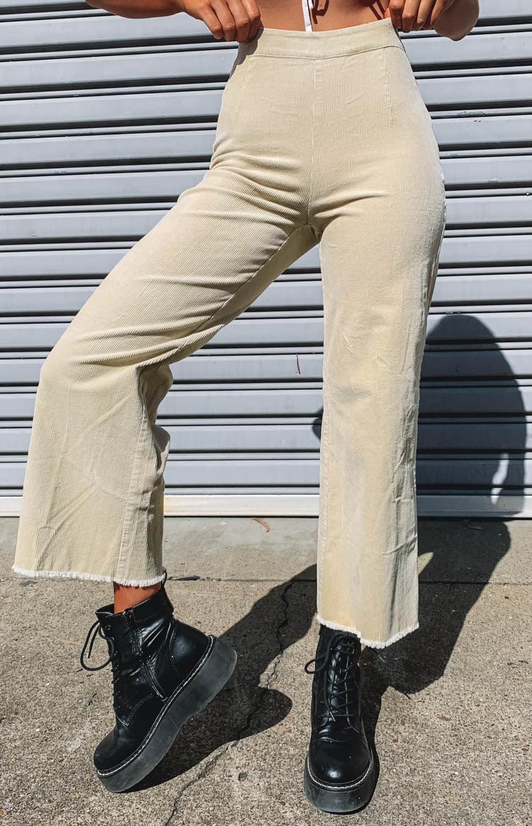 Churchtown Pants Beige Cord Product Image