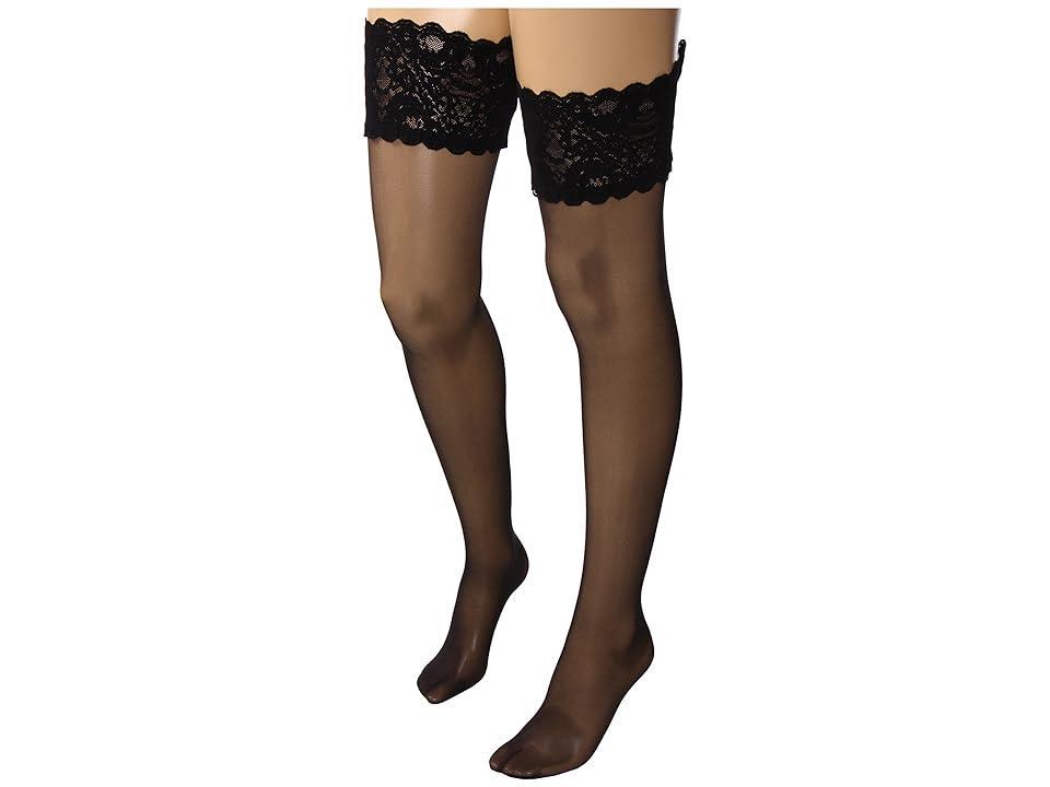 Wolford Satin Touch 20 Stay Up Tights Black. (also in ). Product Image