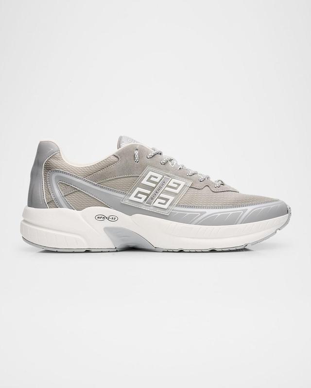 Men's NFNTY-52 Suede and Mesh Runner Sneakers Product Image