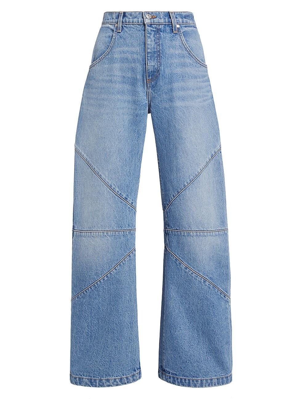 Womens Frederic Barrel-Leg Jeans Product Image