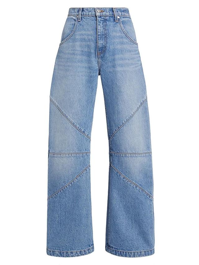 Womens Frederic Barrel-Leg Jeans Product Image