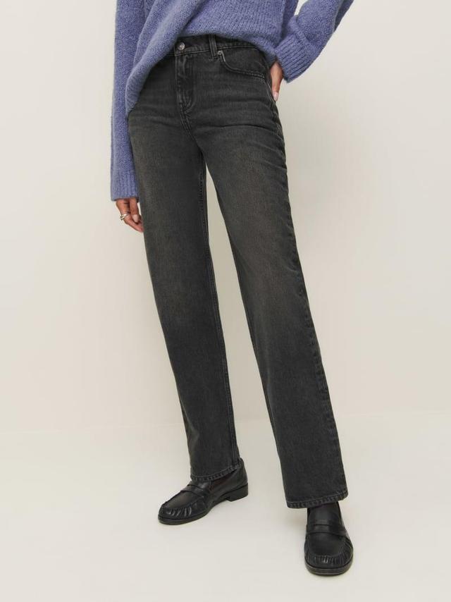 Abby Low Rise Straight Jeans Product Image