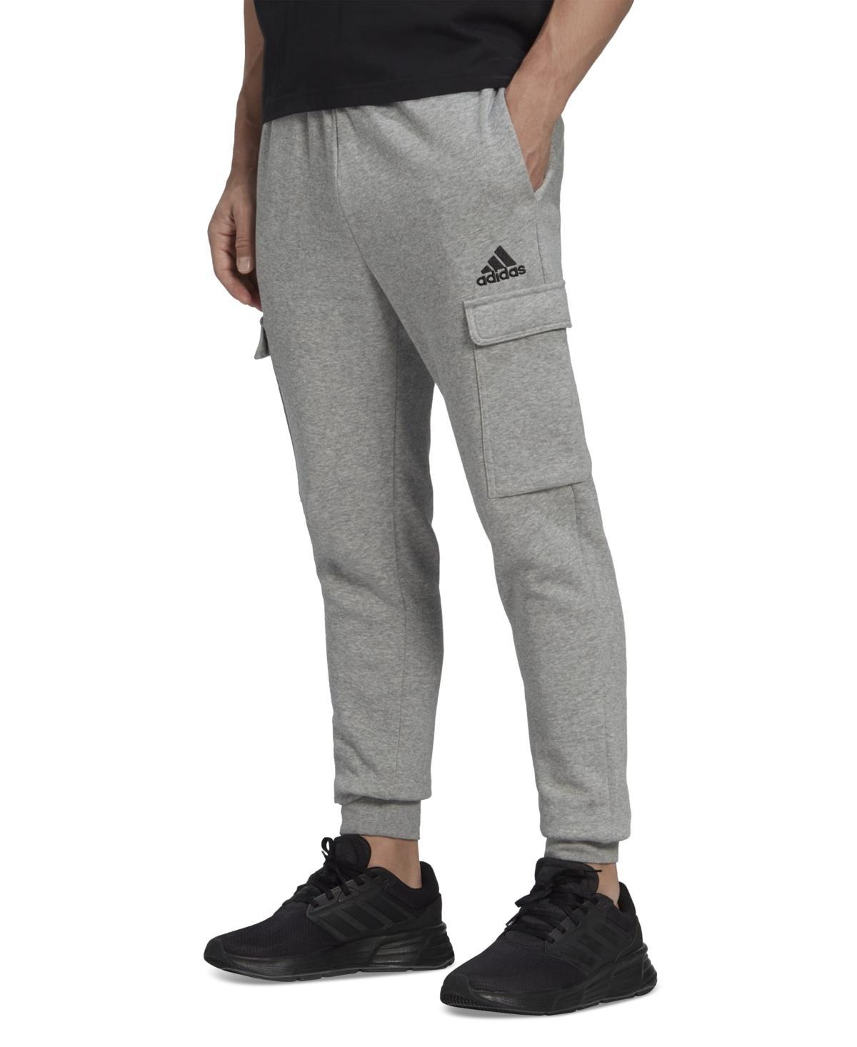 Mens adidas Essentials Tapered Fleece Cargo Pants Product Image