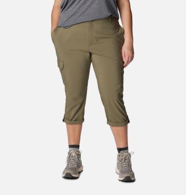 Columbia Womens Silver Ridge Utility Capris - Plus Size- Product Image