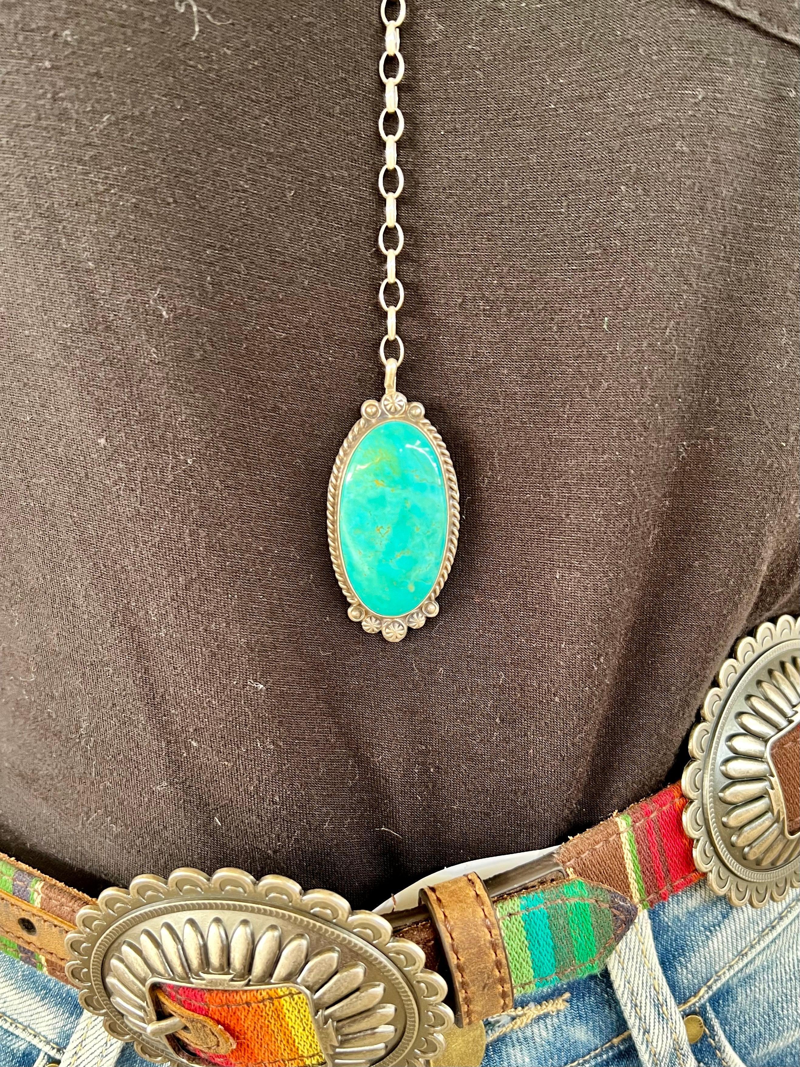 Toggle With Me Turquoise Necklace Product Image