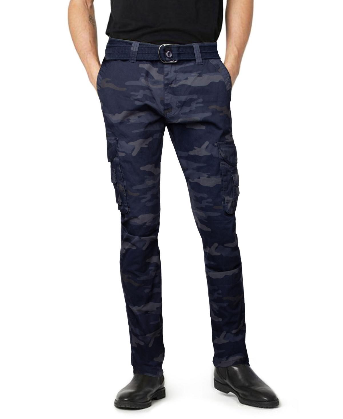 X-Ray Mens Belted Cargo Pants Product Image