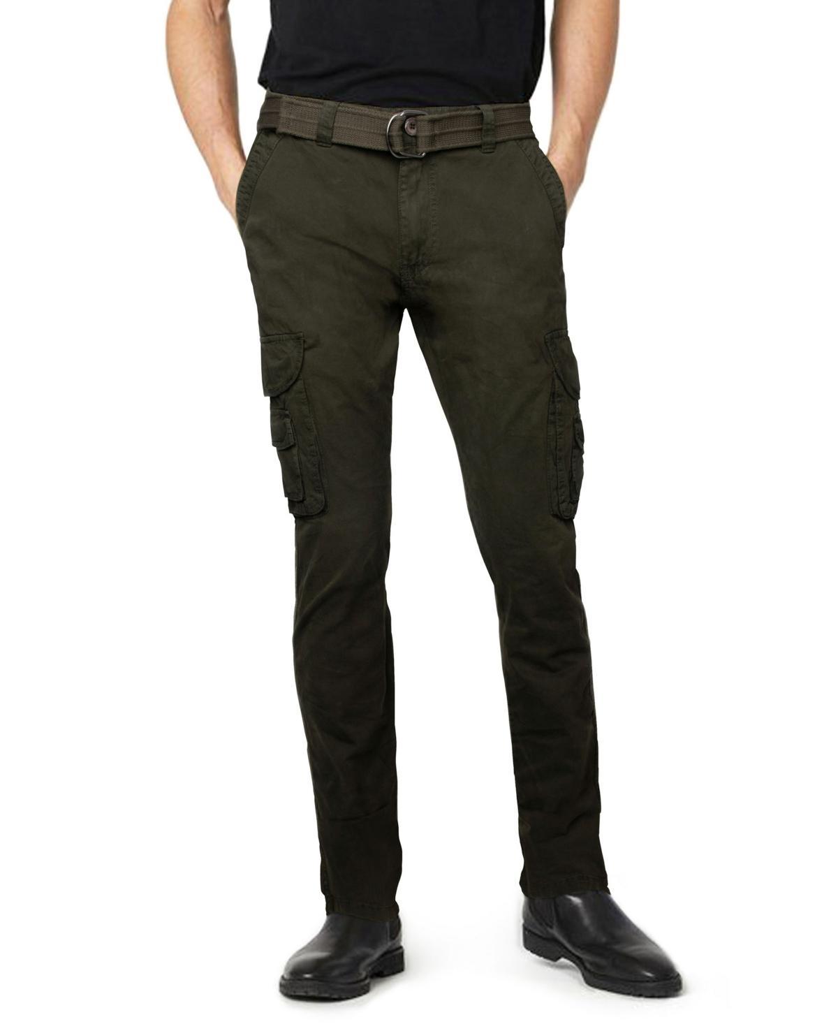 X-Ray Mens Belted Cargo Pants Product Image