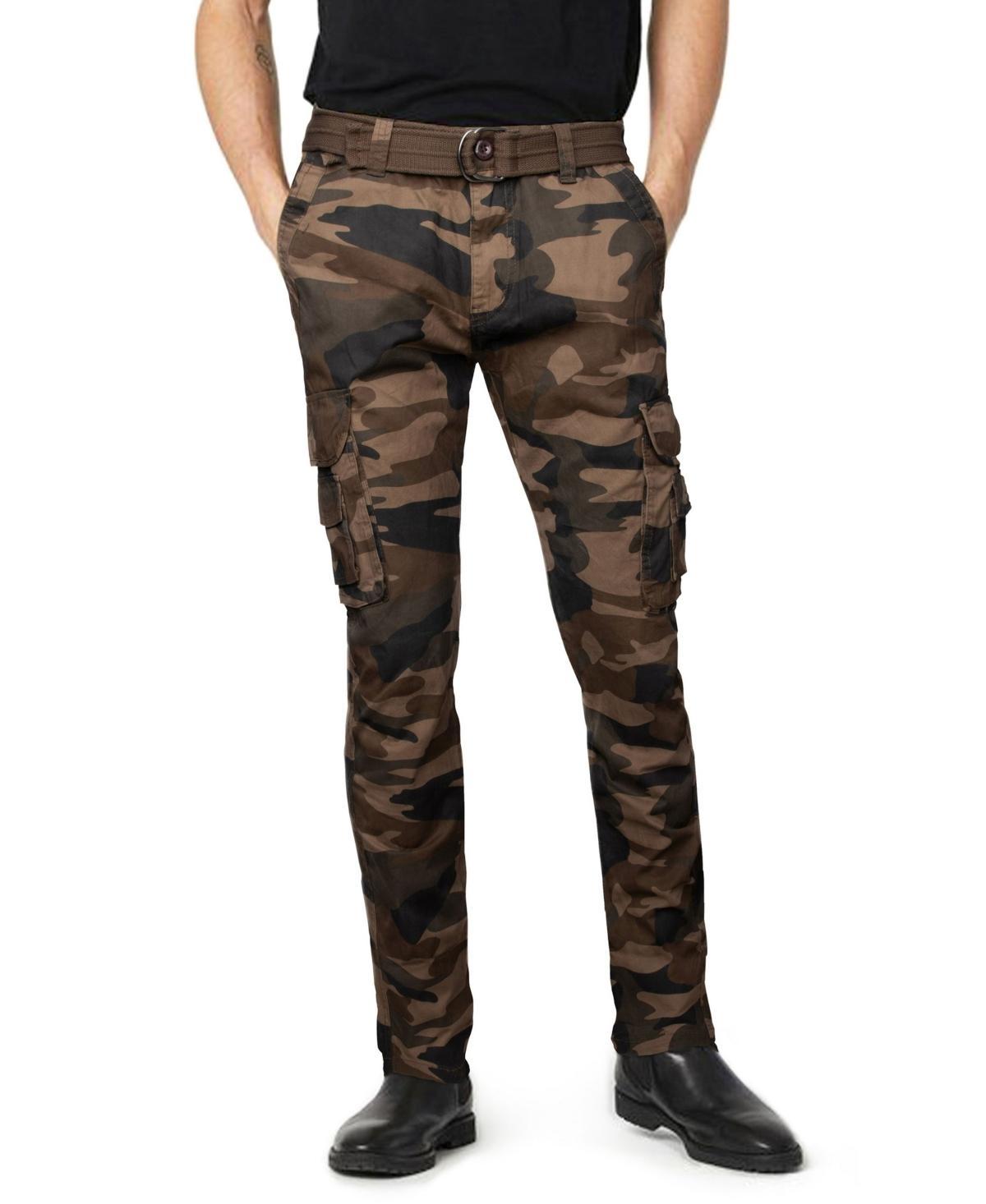 X-Ray Mens Belted Cargo Pants Product Image