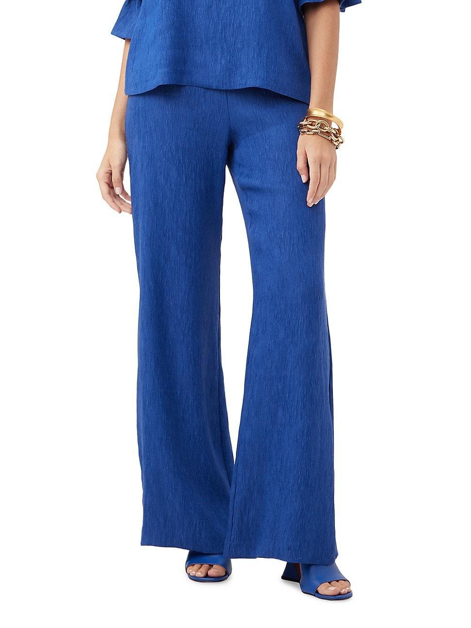 Womens Long Weekend Pliss Pull-On Pants Product Image