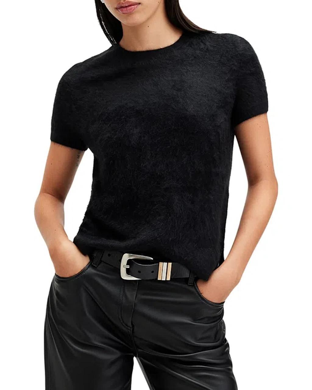 Rebel Cashmere Tee In Black product image