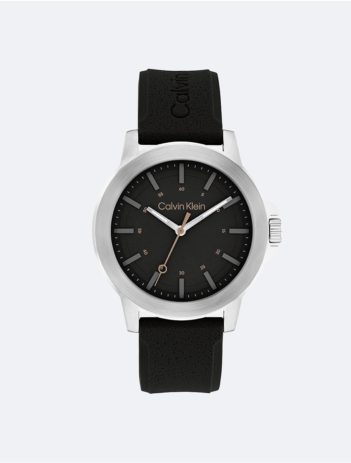 Calvin Klein Mens Bold Dial Watch - Black Product Image