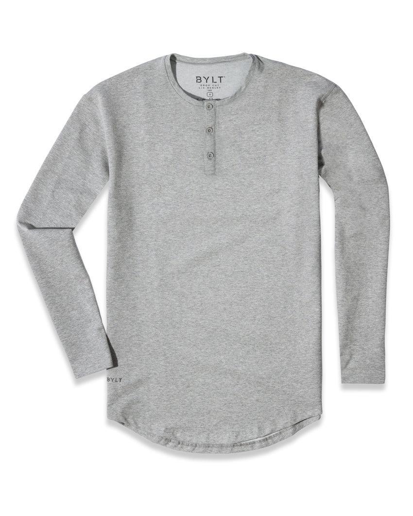 Henley Drop-Cut Long Sleeve: LUX product image