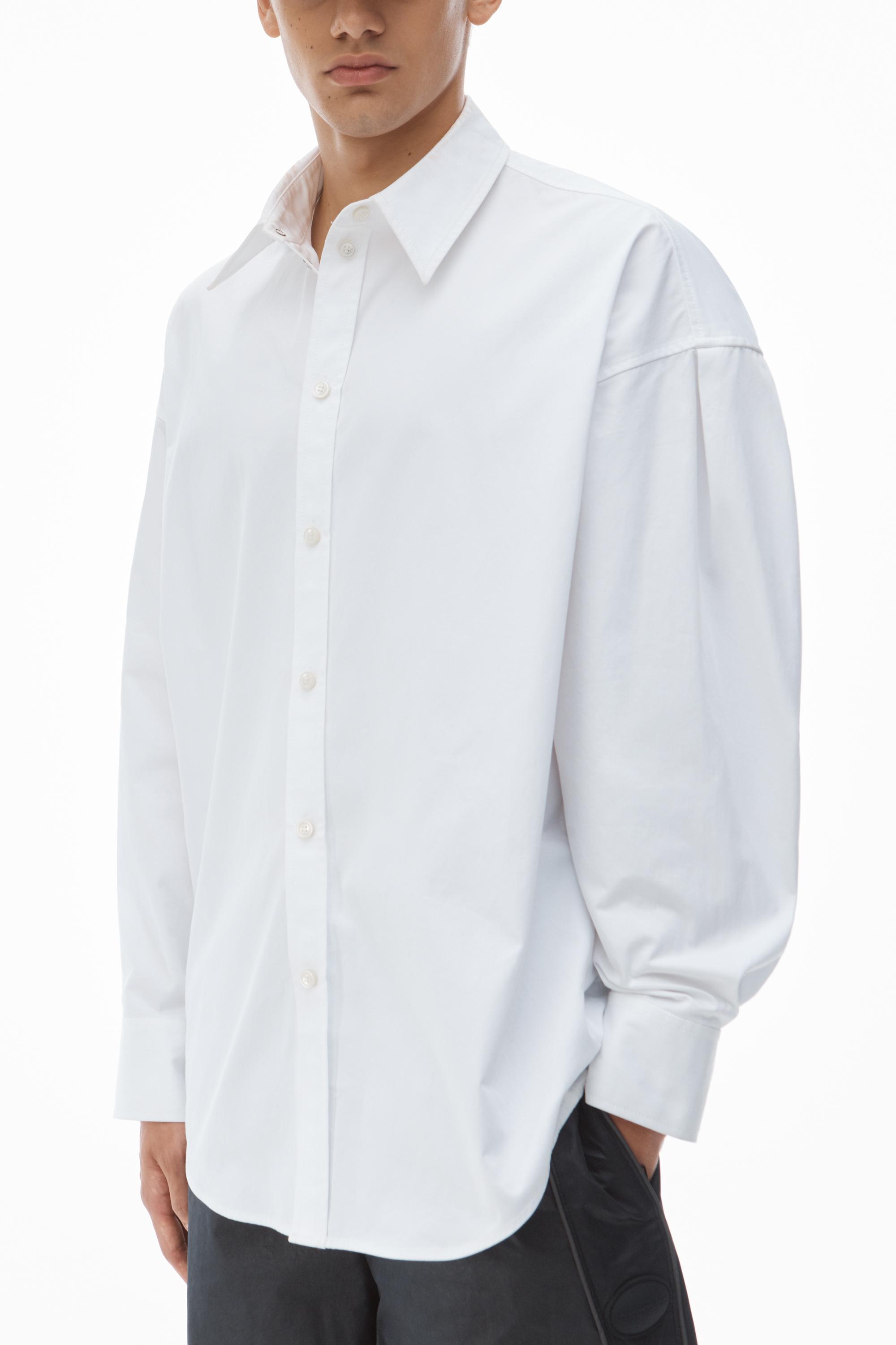 Classic Button-up Shirt In Cotton Product Image