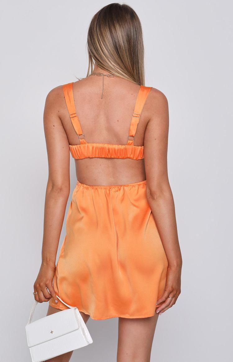 Vargas Orange Mini Dress Product Image