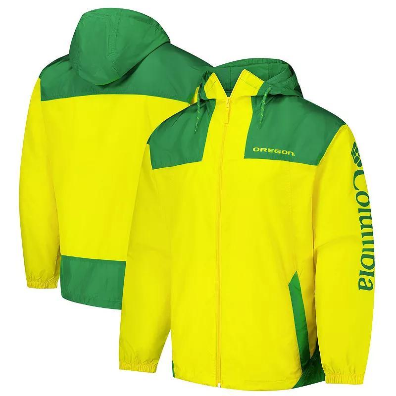 Columbia Mens Collegiate Flash Challenger II Windbreaker - Oregon- Product Image