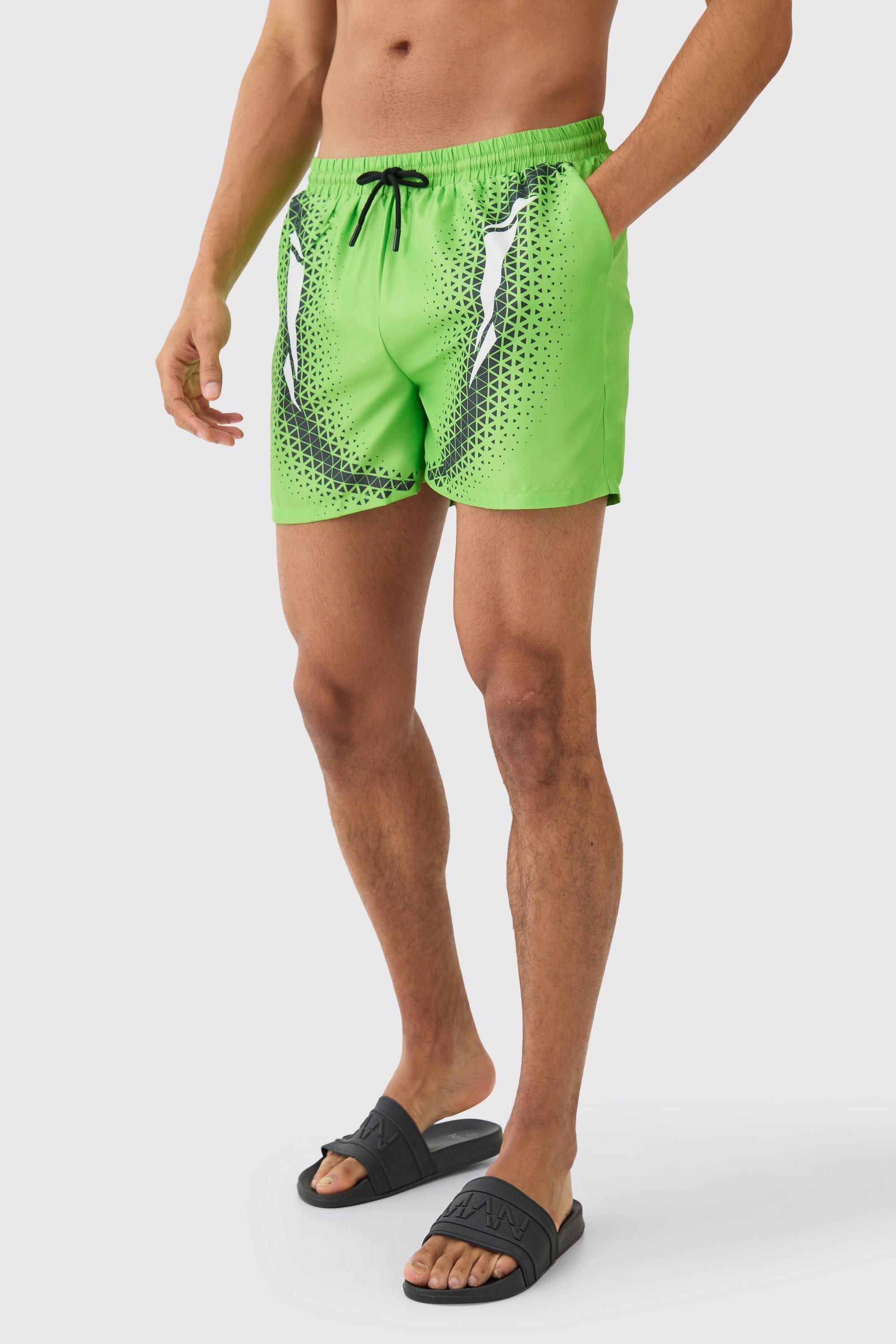 Short Length Sports Swim Short | boohooMAN USA Product Image