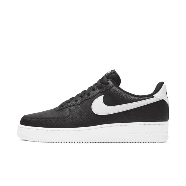 Nike Mens Nike Air Force 1 07 - Mens Shoes White/Black Product Image