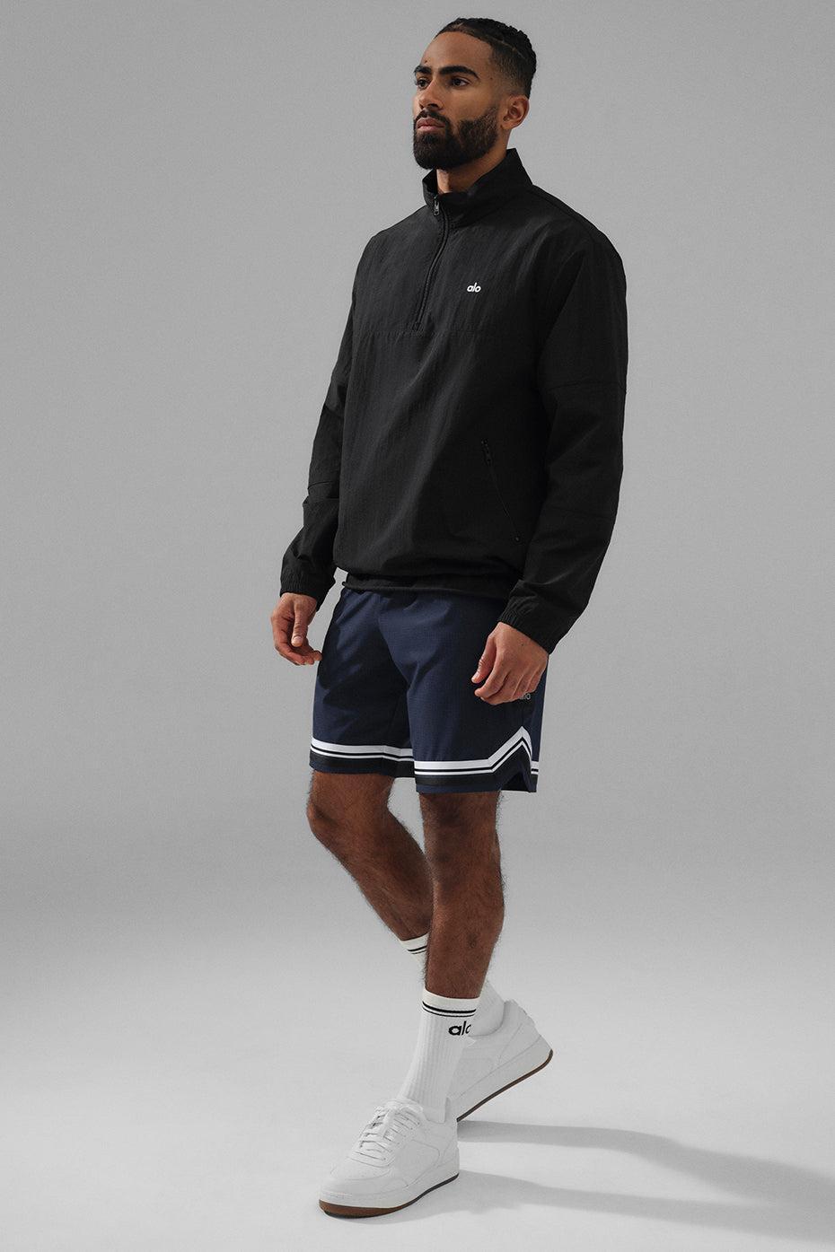 Lightweight Takeaway Track Pullover - Black Male Product Image