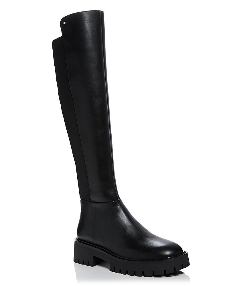 Womens Asher 50MM Leather Knee-High Boots Product Image