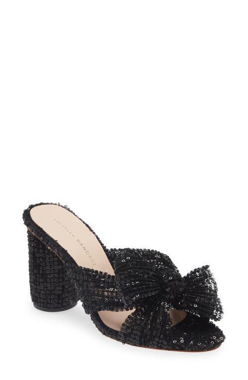Loeffler Randall Penny Pleated Knot Mule Women's Shoes Product Image