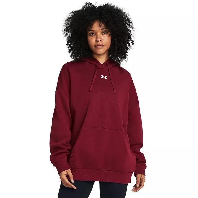 Plus Size Under Armour Rival Fleece Oversized Hoodie, Womens Product Image