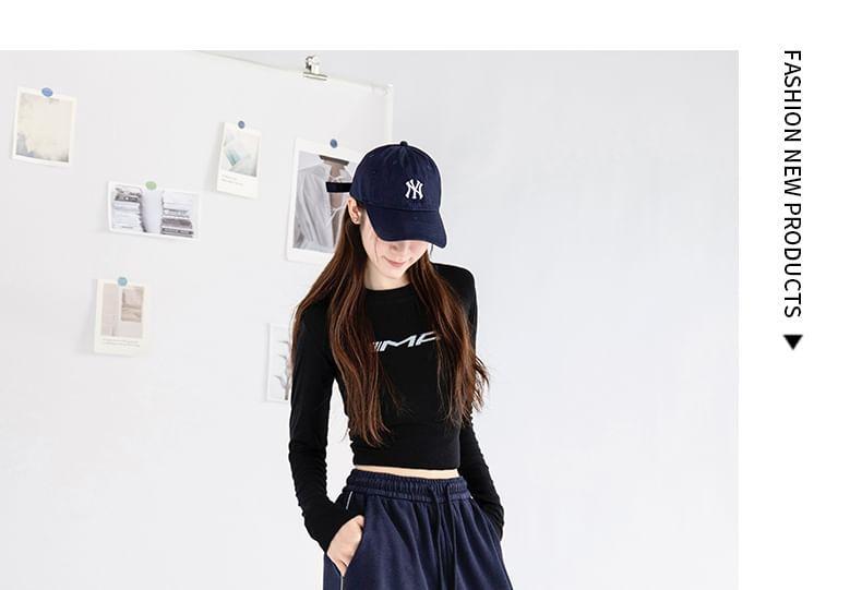 Drawstring Waist Two Tone Wide Leg Sweatpants Product Image