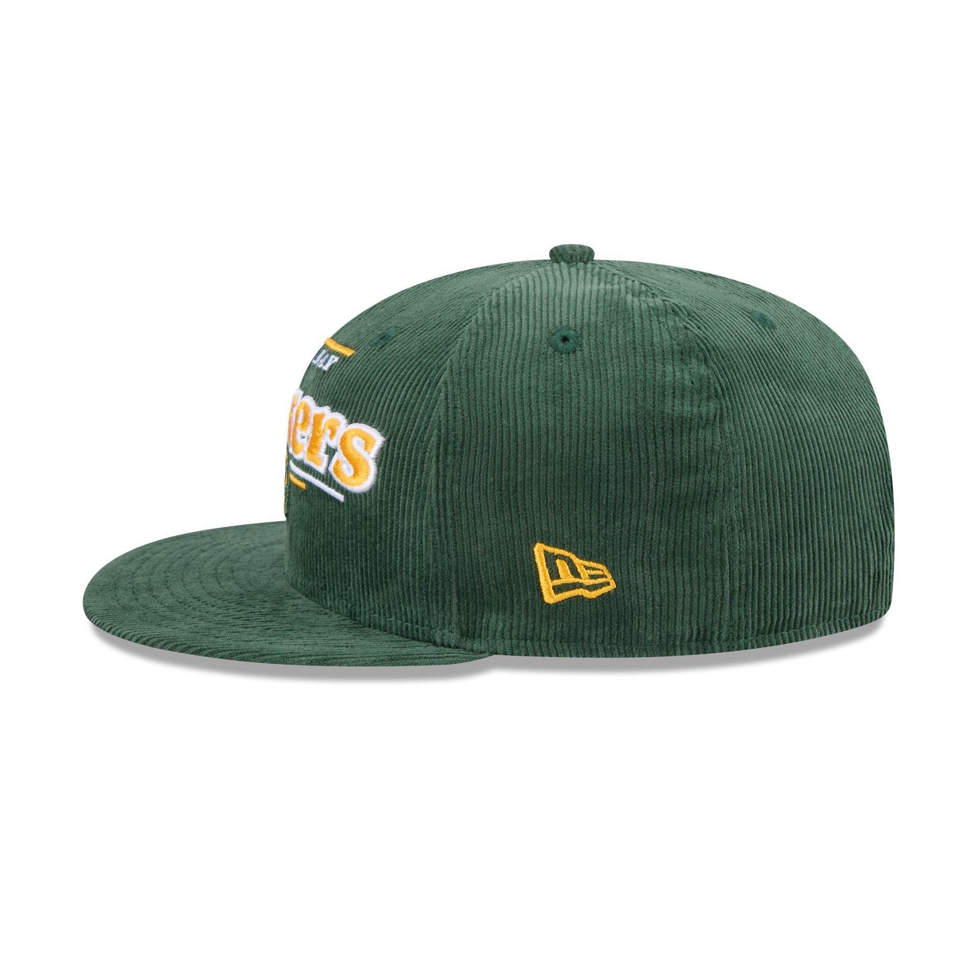 Green Bay Packers Throwback Display 9FIFTY Snapback Hat Male Product Image