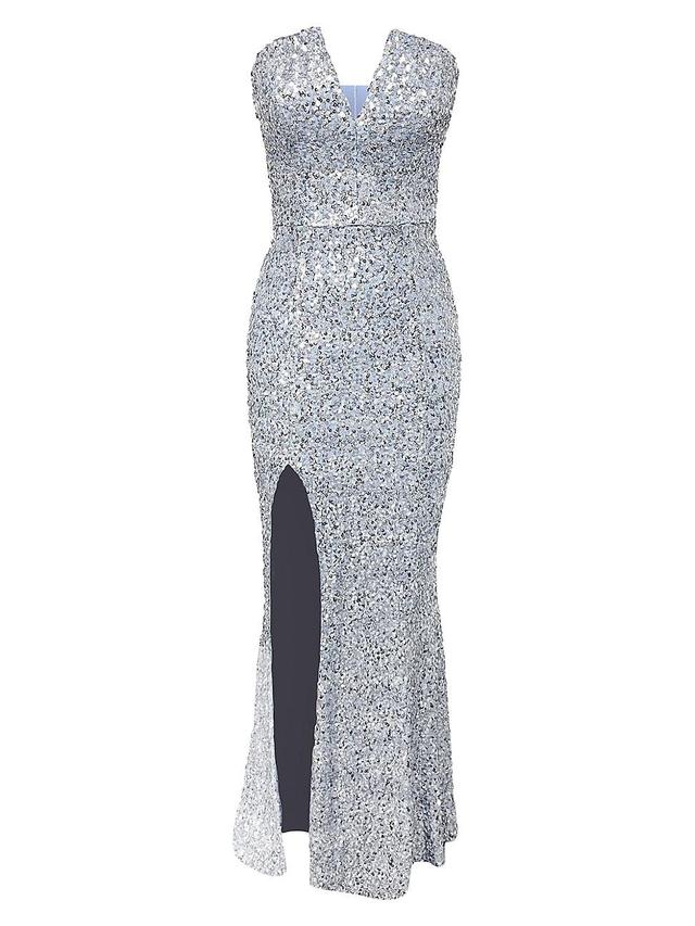 Dress the Population Fernanda Sequin Strapless Gown Product Image