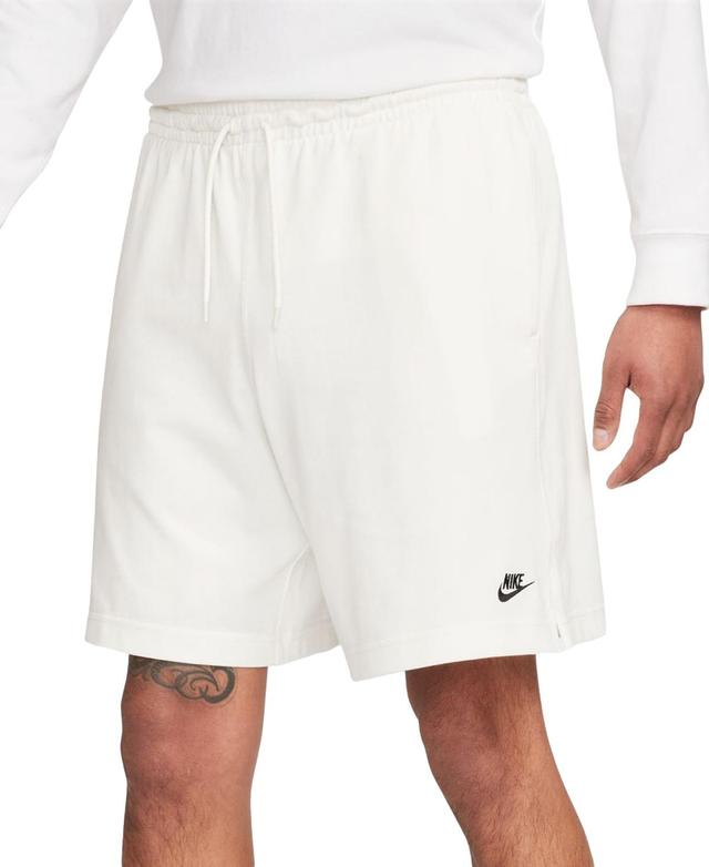 NIKE Men's Club Relaxed-fit Logo Embroidered Shorts, Regular & Big & Tall In Red Product Image