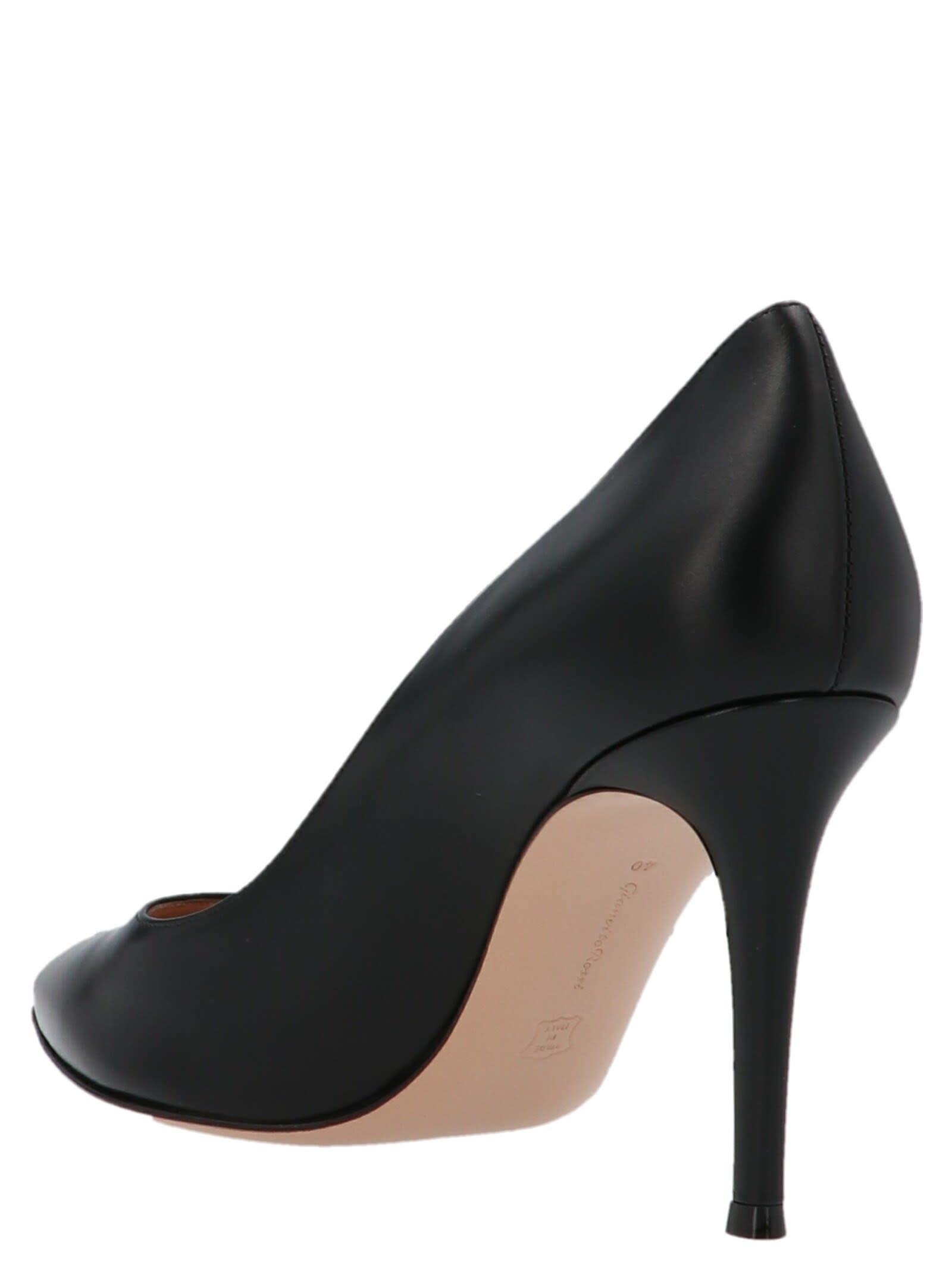 Black 85 Suede Pumps Product Image