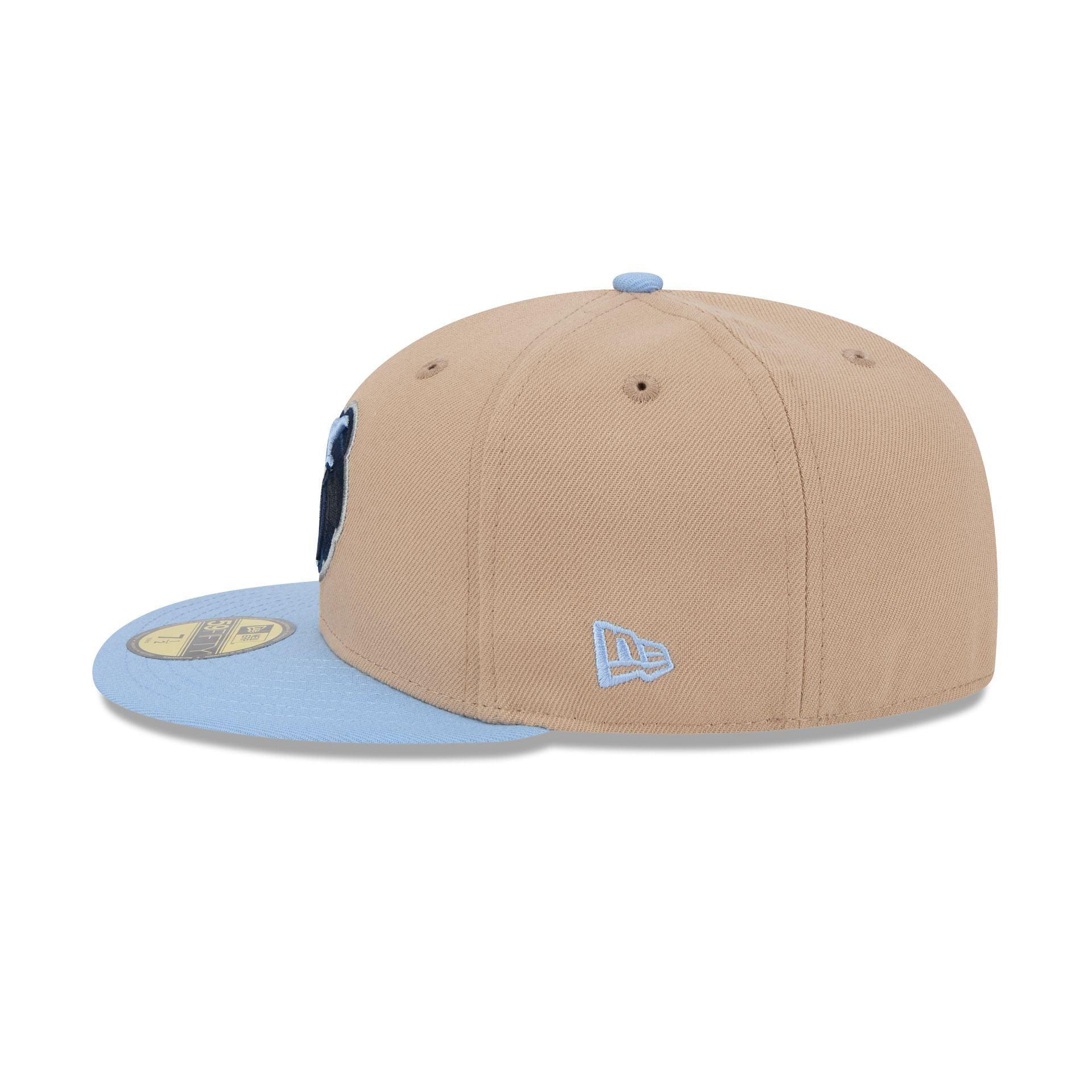 Memphis Grizzlies Camel 59FIFTY Fitted Hat Male Product Image