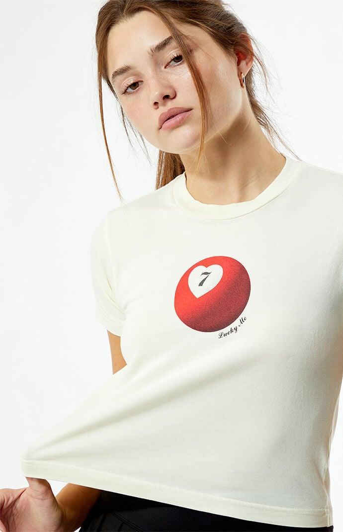 Women's Pool Ball Skimmer T-Shirt Product Image