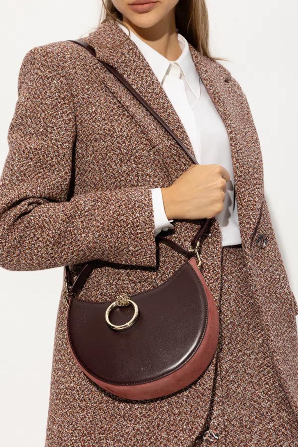 Shoulder Bag In Burgundy product image