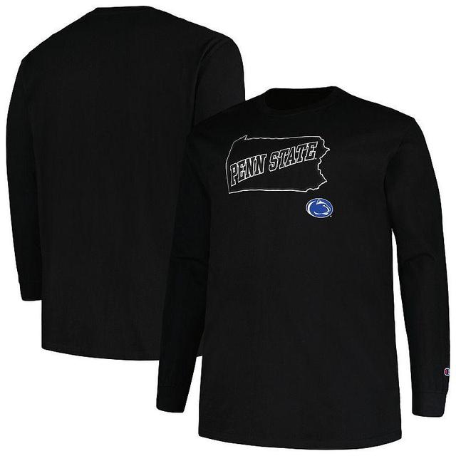 Mens Profile Penn State Nittany Lions Big & Tall Pop Long Sleeve T-Shirt Product Image