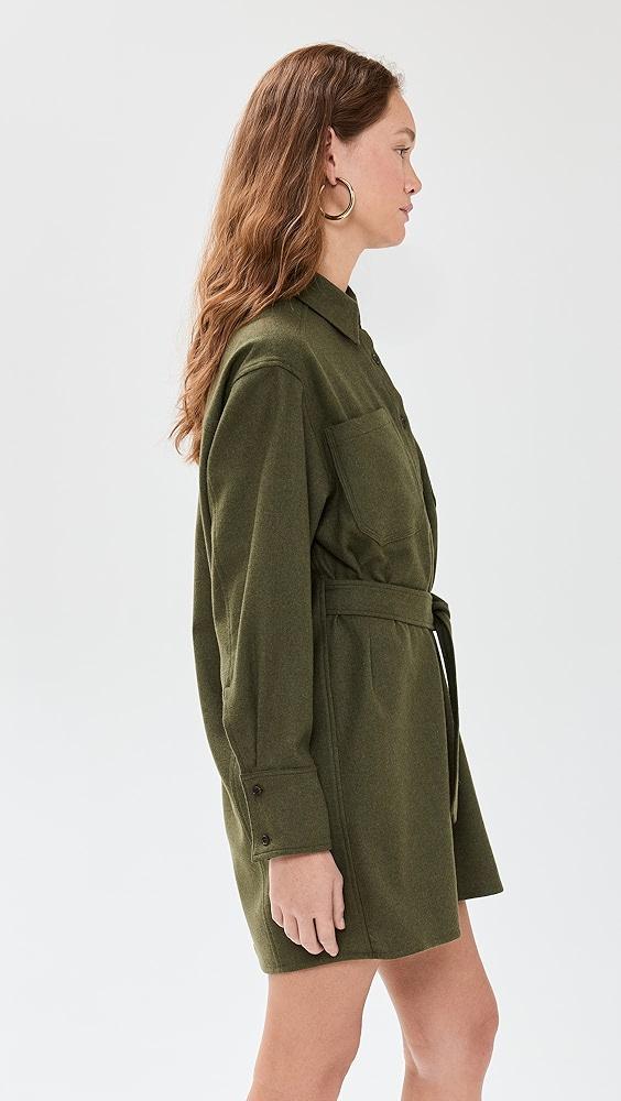 La Ligne Wool Shirt Dress | Shopbop Product Image