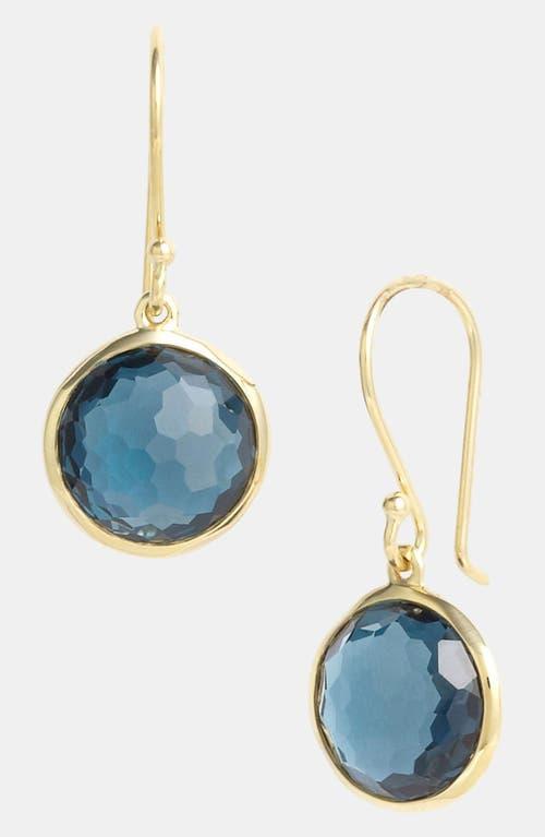 Womens Lollipop 18K Yellow Gold & Honey Citrine Mini Drop Earrings Product Image