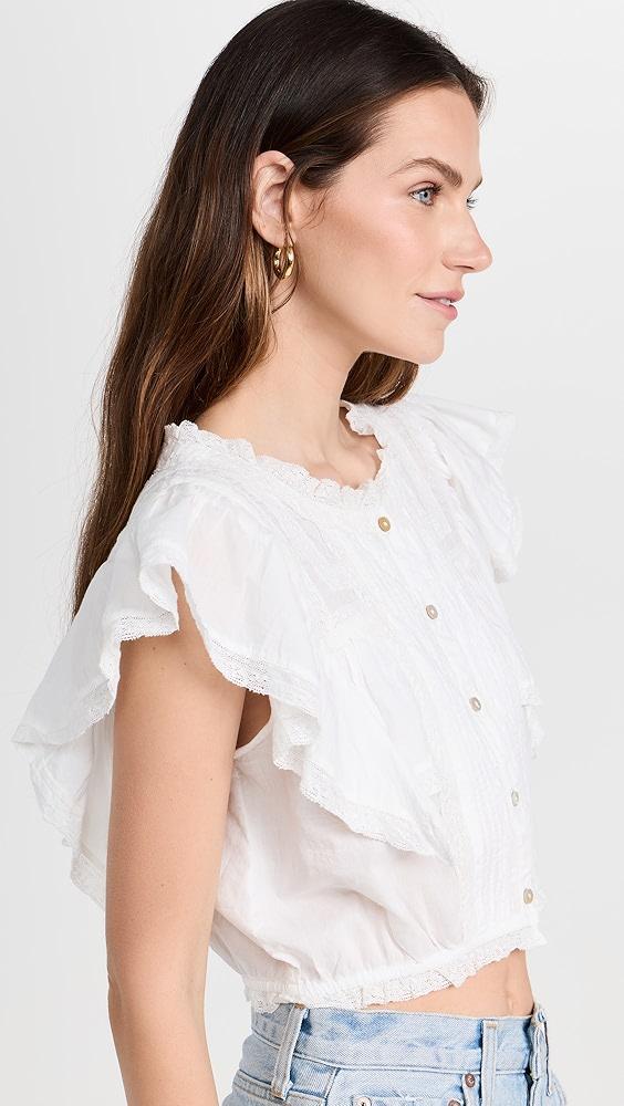 LoveShackFancy Nora Top | Shopbop Product Image