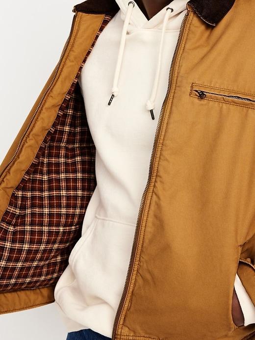 Flannel-Lined Barn Coat Product Image