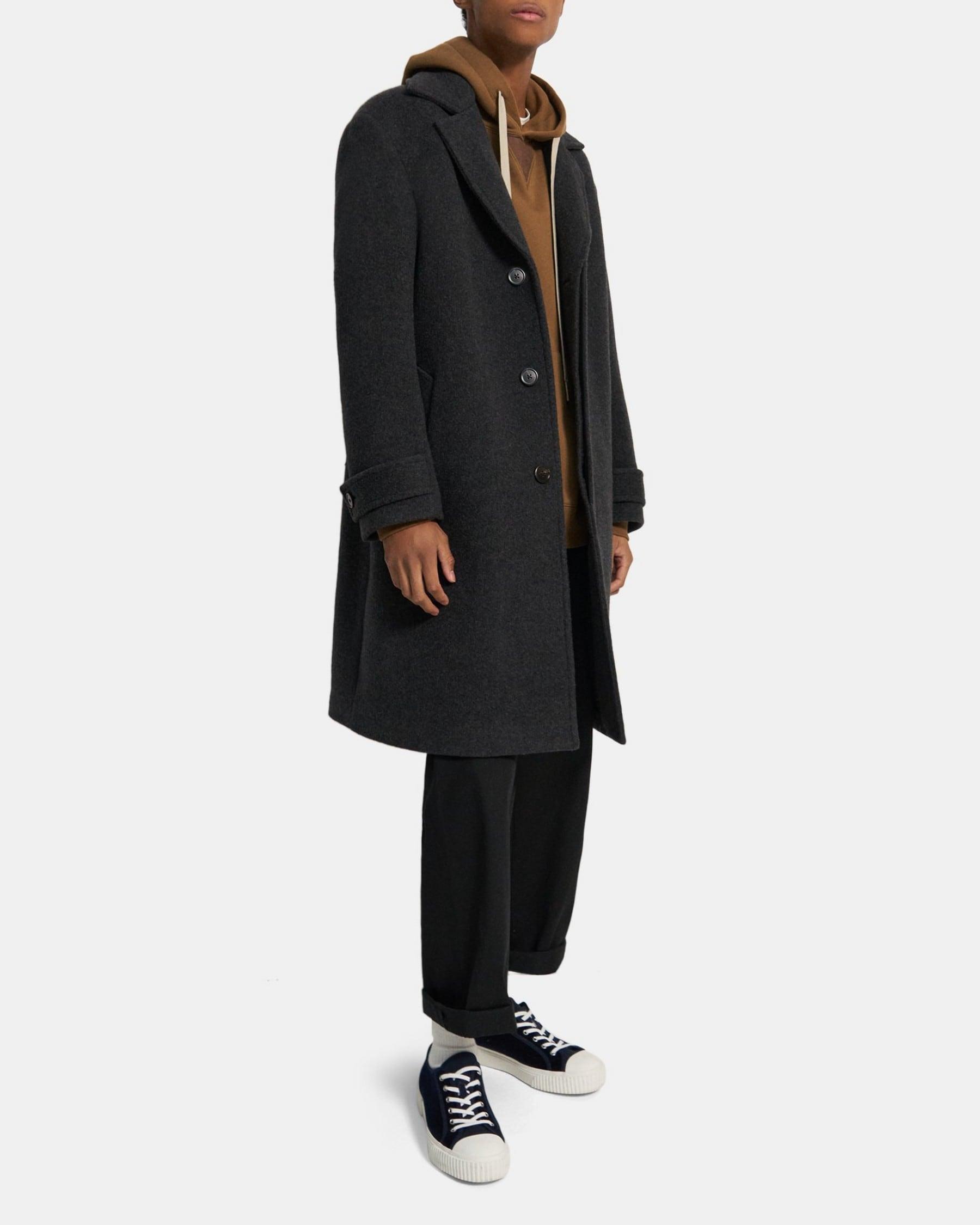 Recycled Wool Topcoat Product Image