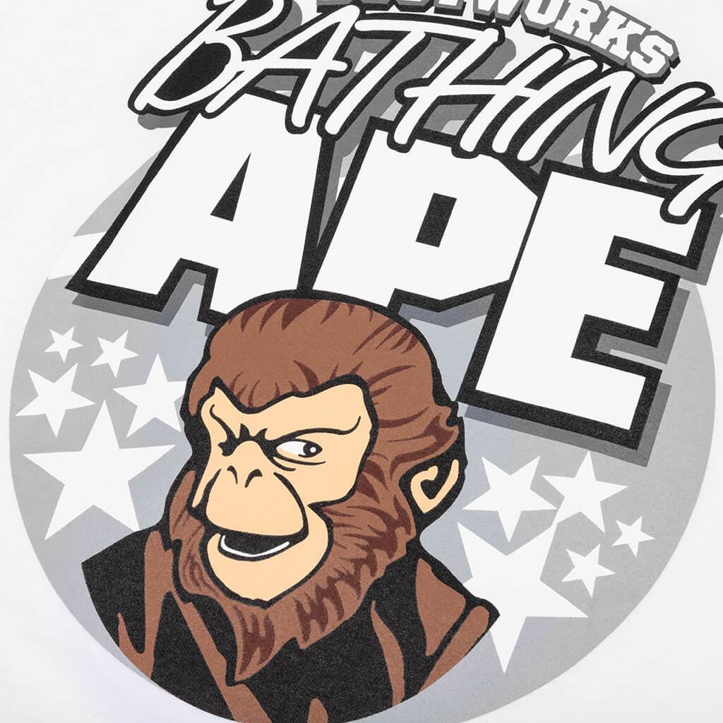 Ape Tee M - White Male Product Image