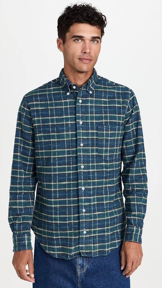 Gitman Vintage Slubbed Twill Check Shirt | Shopbop Product Image