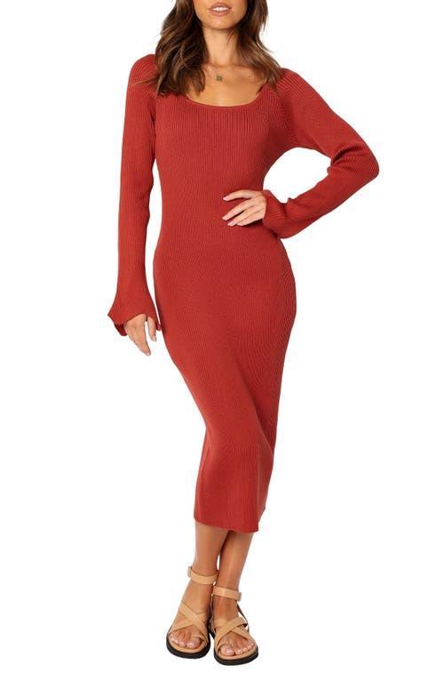 Petal and Pup Womens Skylee Longsleeve Midi Dress Product Image