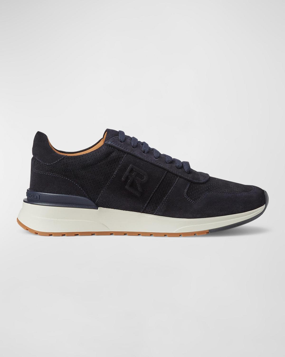 Mens Ethan II Calf Suede Low-Top Sneakers Product Image